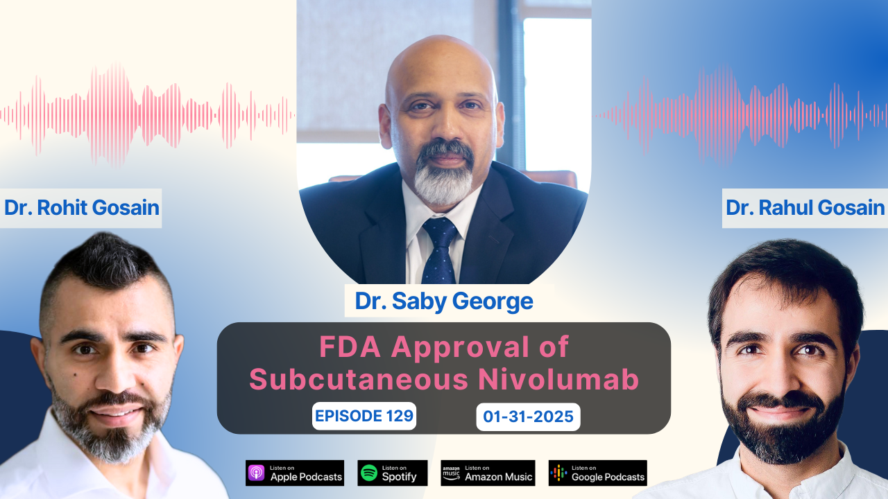 FDA Approval of Subcutaneous Nivolumab CheckMate-67T - Subcutaneous Nivo vs. Intravenous (IV) Nivo