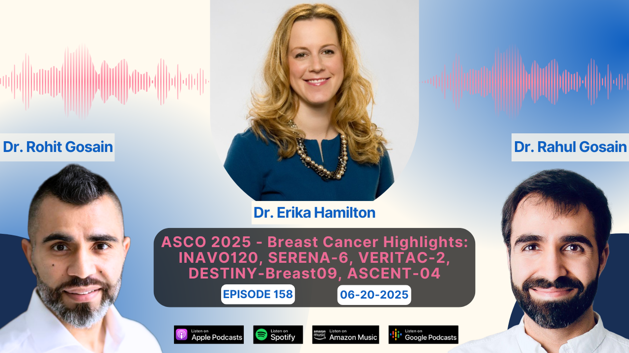 ASCO 2025 - Breast Cancer Highlights: INAVO120, SERENA-6, VERITAC-2, DESTINY-Breast09, ASCENT-04