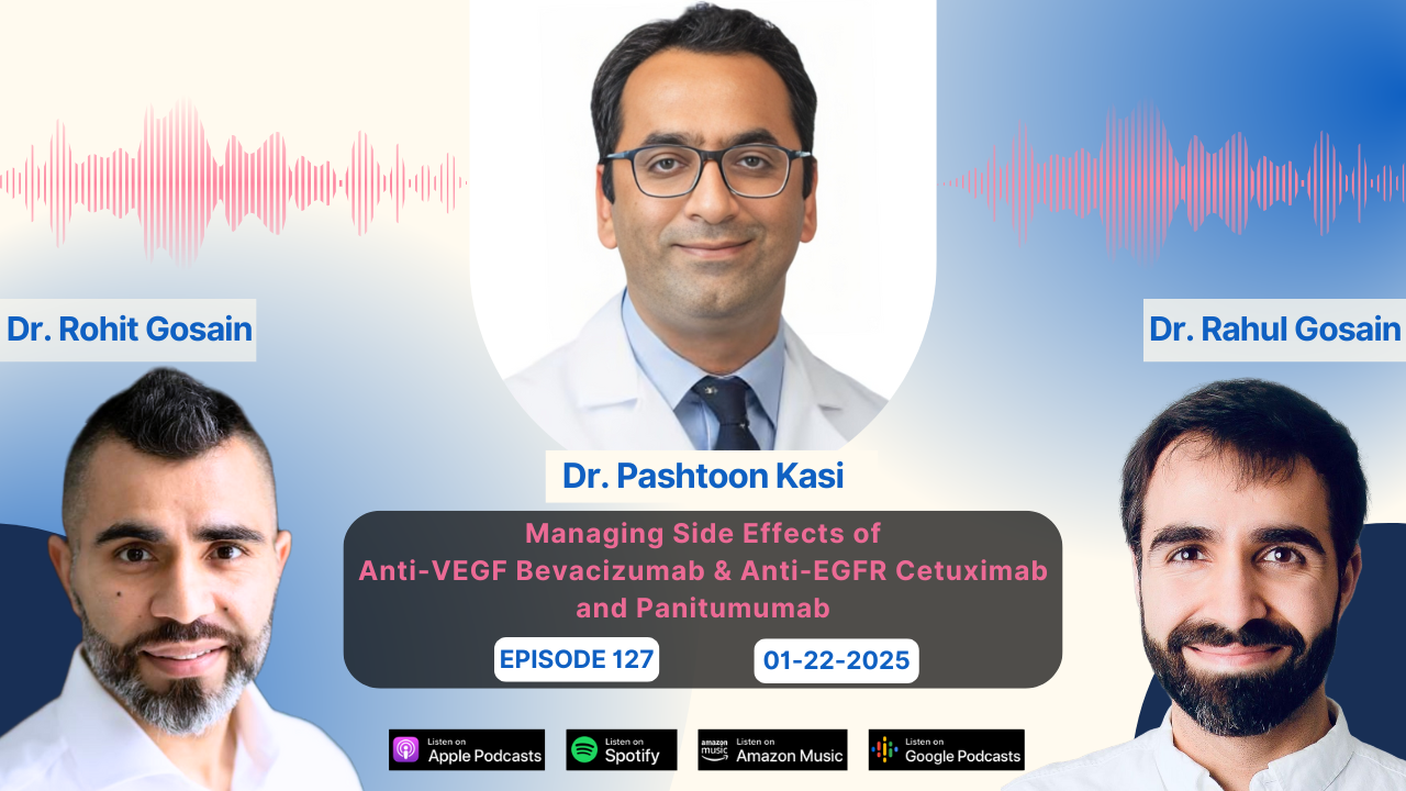 Managing Side Effects of Anti-VEGF Bevacizumab &amp; Anti-EGFR Cetuximab and Panitumumab